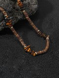 Bohemian Coconut Beaded Necklace Necklace coofandy