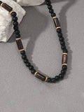 Bohemian Coconut Beaded Necklace Necklace coofandy