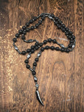 Natural Stone Cross Pendant Necklace Necklace coofandy PAT12 One Size