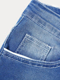 Classic Double stitches Slim Fit Jeans Pants coofandystore