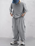 Unique Soft Loose Fit Sport Sets Sports Set coofandy