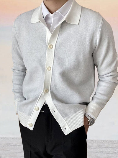 Casual Soft Cardigan Sweater Hoodies coofandy White M 