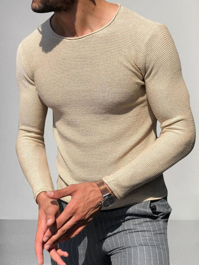 Stylish Lightweight Knit Top Sweater coofandy Apricot M 