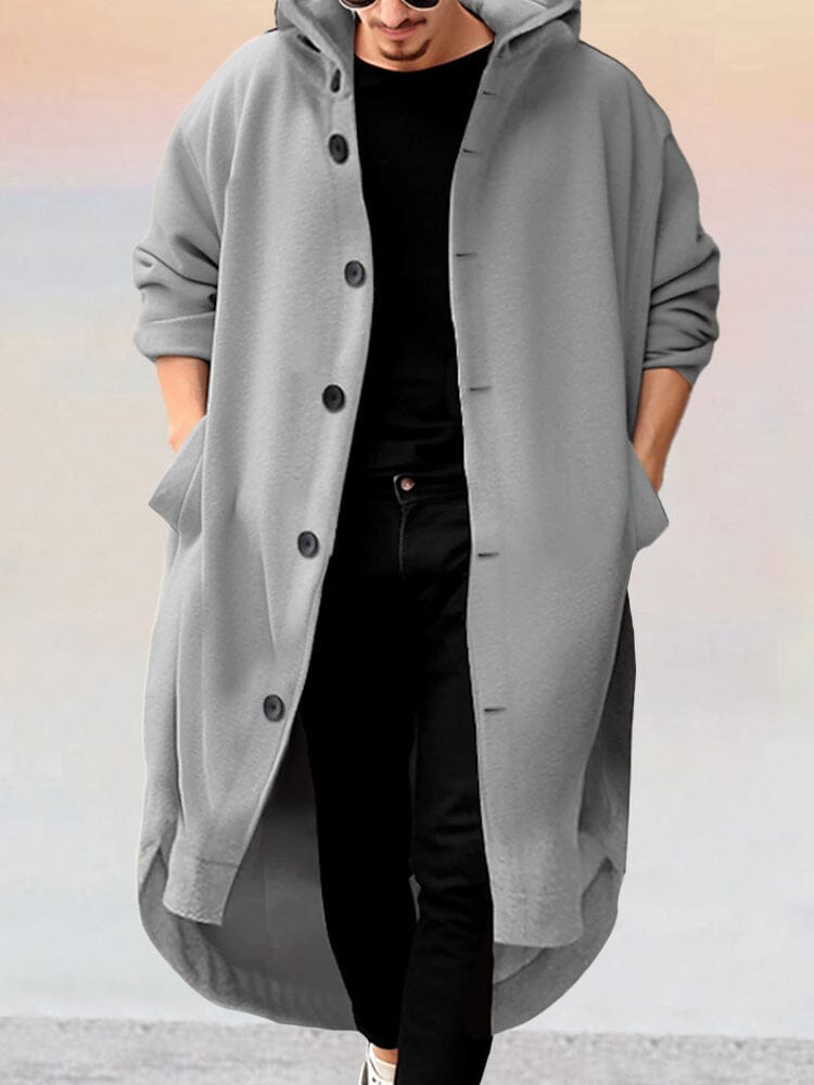Baggy Plain Long Sleeve Outerwear main image 0
