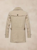Classic Leisure Trench Coat Coat coofandy