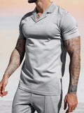 Waffle 2-Piece Athleisure Outfits Sets coofandystore