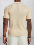 Stylish Breathable Hollow Knit Shirt Shirts coofandy