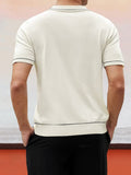 Classic Stretch Knit Shirt Shirts coofandy