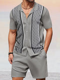 Stylish Jacquard Knit Sets Sets coofandy