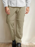 Convertible Quick Dry Travel Pants Pants coofandy Khaki M