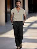 Classic Comfort Corduroy Polo Shirt Shirts & Polos coofandy