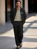 Beathable Corduroy Polo Shirt Shirts & Polos coofandy