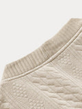 Soft Utility Jacquard Cardigan Cardigans coofandy