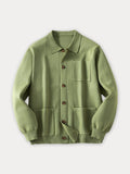 Comfy Polo Collar Knit Cardigan Cardigans coofandy