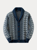 Vintage Shawl Collar Knit Cardigan Cardigans coofandy