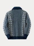 Vintage Shawl Collar Knit Cardigan Cardigans coofandy
