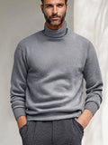 Versatile Warm Sweater Undershirt Sweater coofandy Dark Grey M