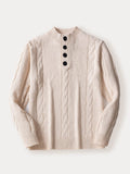 Casual Cable Knit Sweater Sweater coofandy
