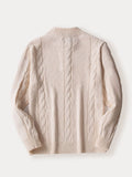 Casual Cable Knit Sweater Sweater coofandy