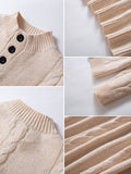 Casual Cable Knit Sweater Sweater coofandy