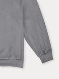 Urban Relaxed Fit Suede Sweatshirt Sweatshirts coofandy
