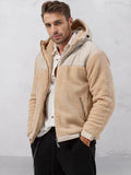Urban Warm Polar Fleece Jacket Jackets coofandy Khaki S