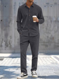 Cozy Corduroy 2-Piece Matching Sets Sets coofandy Grey S
