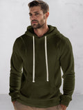 Comfy Warm Polar Fleece Hoodie Hoodies coofandy Army Green S