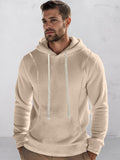 Comfy Warm Polar Fleece Hoodie Hoodies coofandy Khaki S