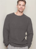 Essential Relaxed Knitted Sweater Sweater coofandy Dark Grey M