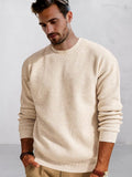 Classic Soft Versatile Pullover Sweater Sweaters coofandy Apricot S
