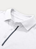 Casual Relaxed Fit Polo Shirt Polos coofandy