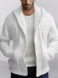 Casual Cable Knit Open Front Cardigan Cardigans coofandy