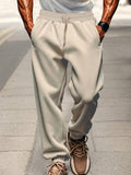 Casual Fleece Lined Sweatpants Sweatpants coofandy Apricot S