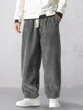 Rlaxed Fit Corduroy Harem Pants Pants coofandy