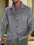 Soft Corduroy Shirt Jacket Shirts coofandy