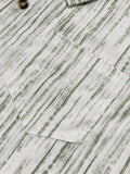 Relaxed Fit Stripe Corduroy Shirt Shirts coofandy