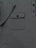 Athleisure Cargo Hooded Shirt Shirts coofandy