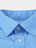Casual Regular Fit Plaid Shirt Shirts coofandy