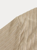 Breathable Vertical Stripe Matching Set