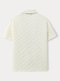 Stylish Floral Jacquard Textured Shirt