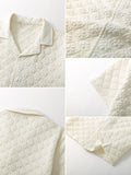 Stylish Floral Jacquard Textured Shirt