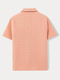 Stylish Lightweight Geometric Textured Shirt