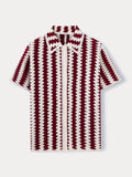 Fashion Summer Breathable Knit Shirt