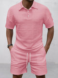 Smart Casual Jacquard Textured Set