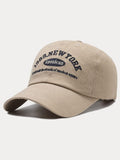 Cotton Adjustable Baseball Cap Hat coofandystore Khaki One Size(56-60)