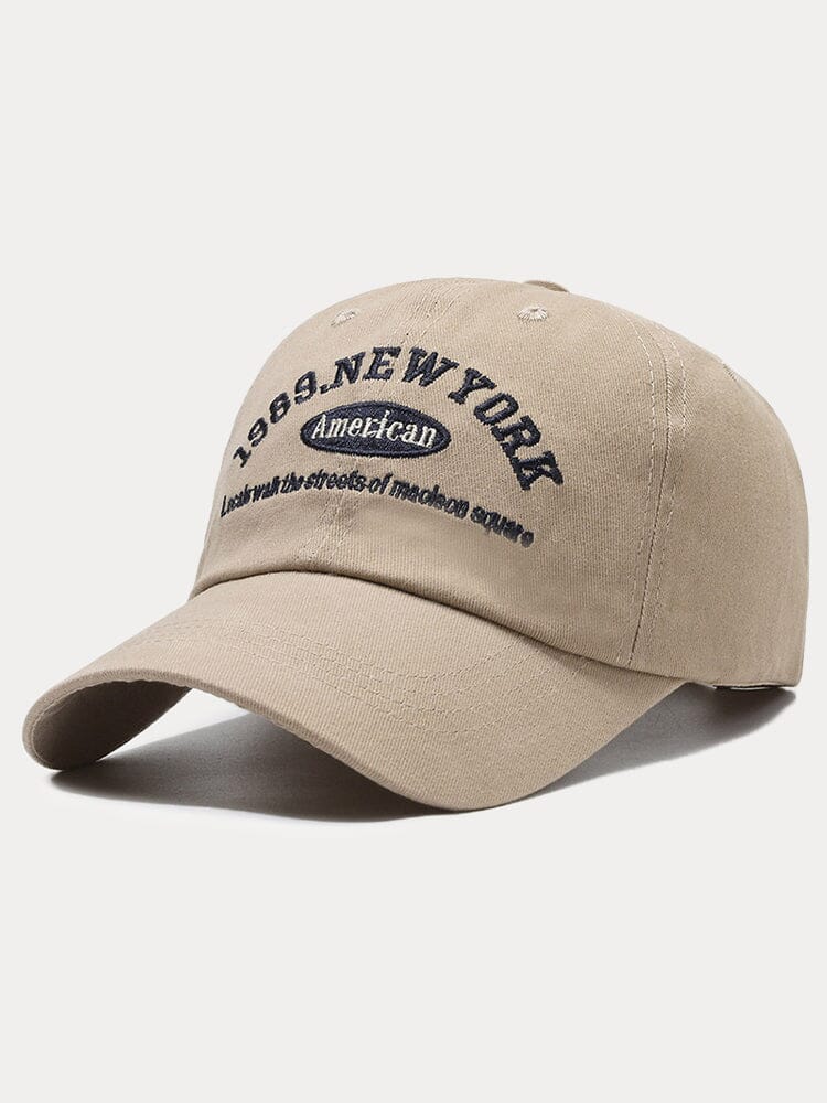 Cotton Adjustable Baseball Cap Hat coofandystore Khaki One Size(56-60) 
