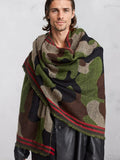 Stylish Soft Camo Shawl Scarf Scarf coofandy Camo F
