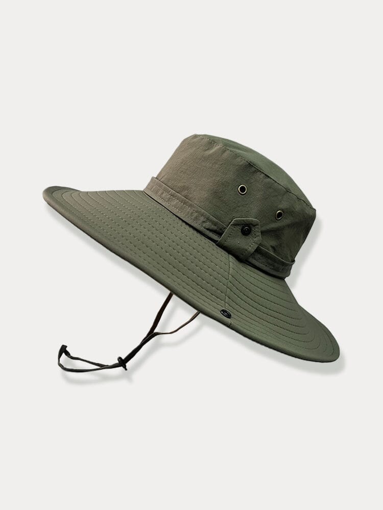UV Protection Outdoor Hat Hat coofandy Army Green F(56-58) 