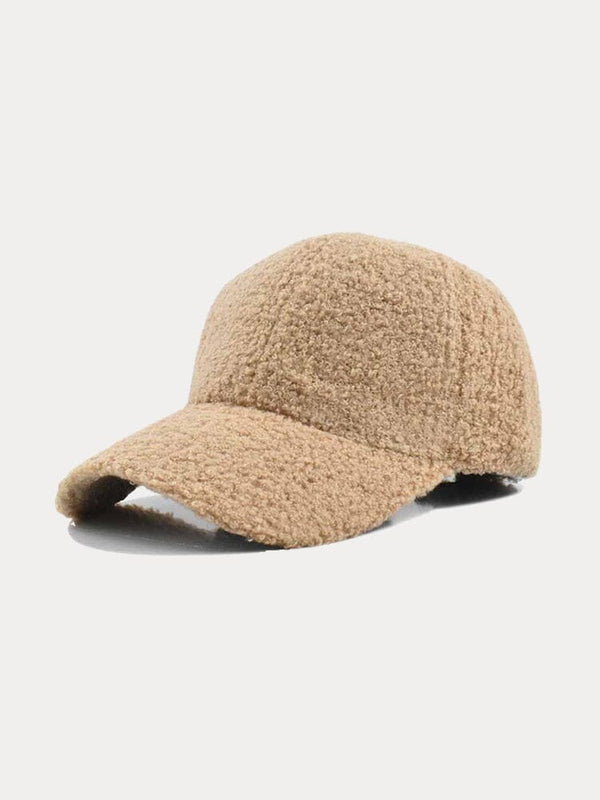 Thermal Cashmere Baseball Cap Accessories coofandystore Khaki One Size